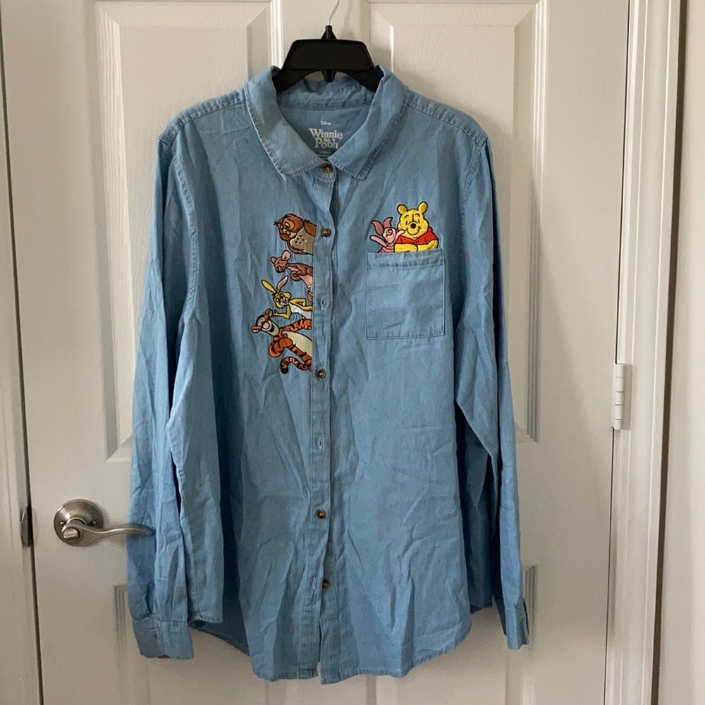 Winnie the Pooh & Friends Button Down